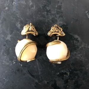 Authentic Dior tribale earrings